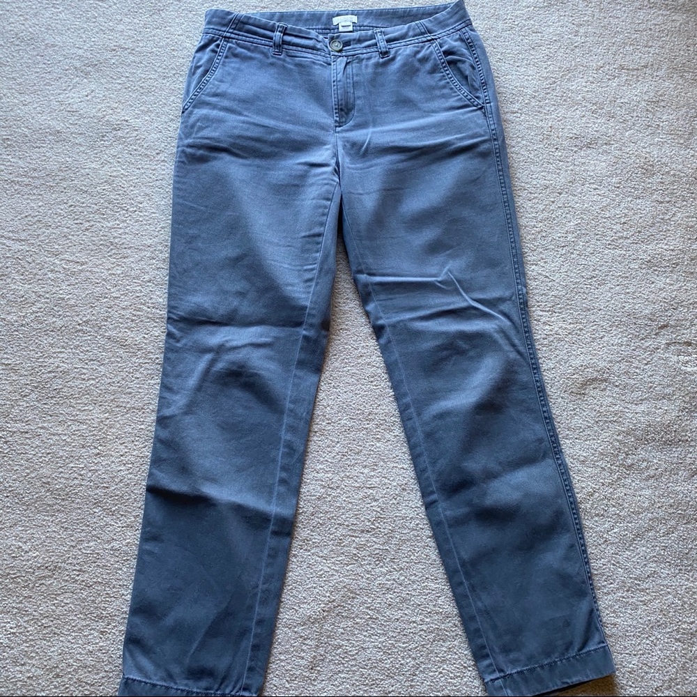 JCrew Factory sunwashed soft chinos gray-multiple